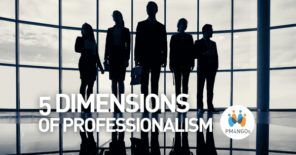 APM FIVE Dimensions of Professionalism