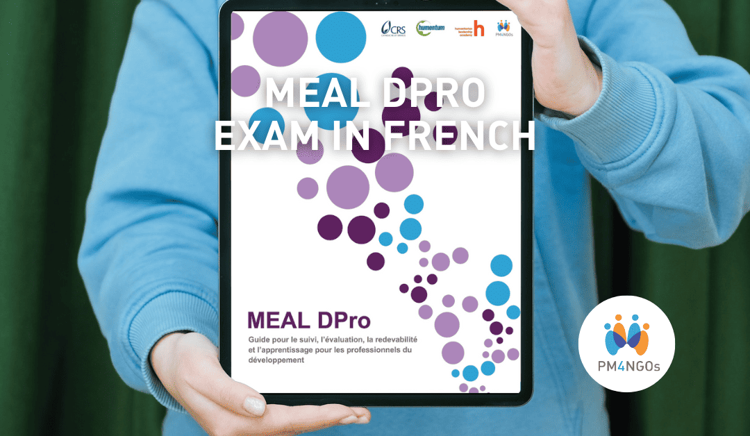 The MEAL DPro Exam is available in French
