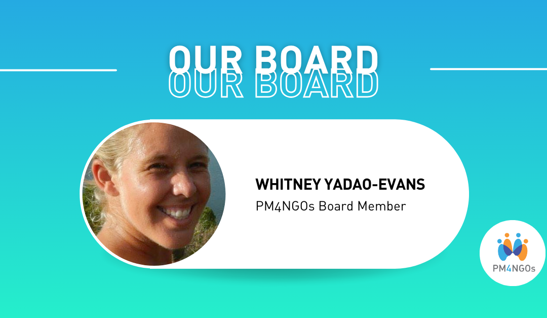 Meet our new Board Member: Whitney Yadao-Evans
