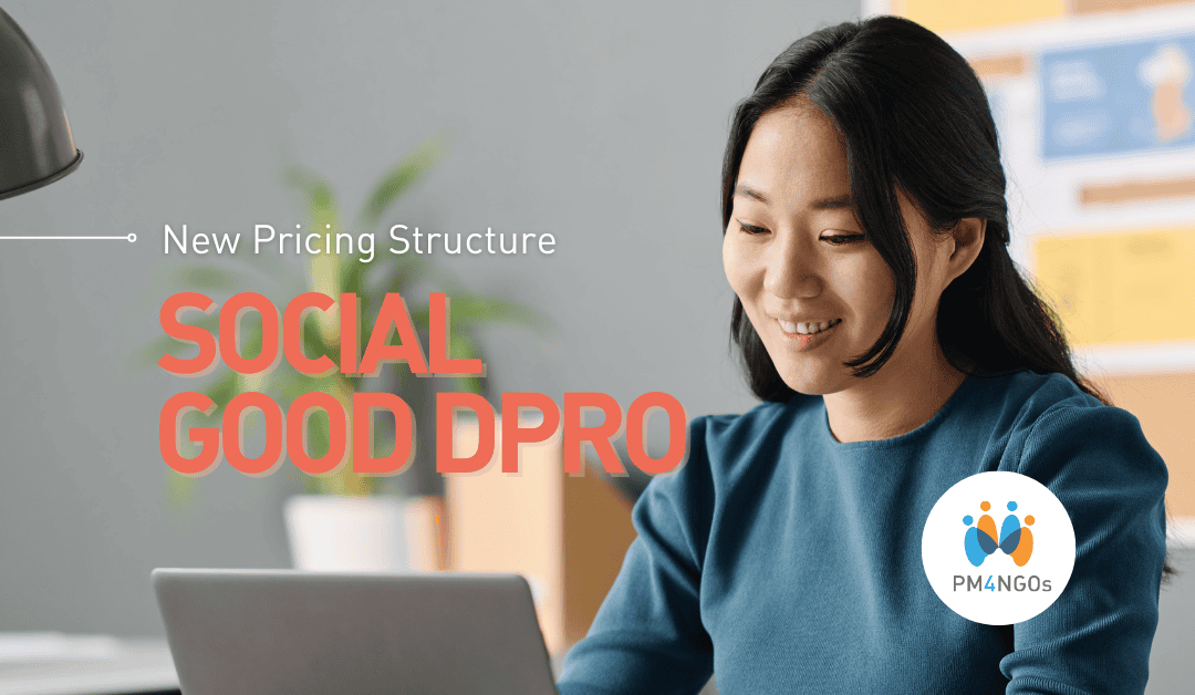 Update to the Social Good DPro exam pricing