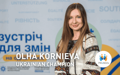 PM4NGOs Welcomes Olha Kornieva as Ukraine Champion